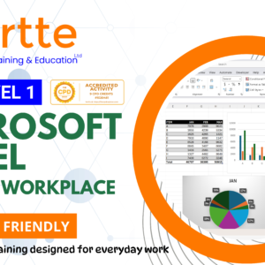 Microsoft Excel for The Workplace - CPD Level 1 - Beginner